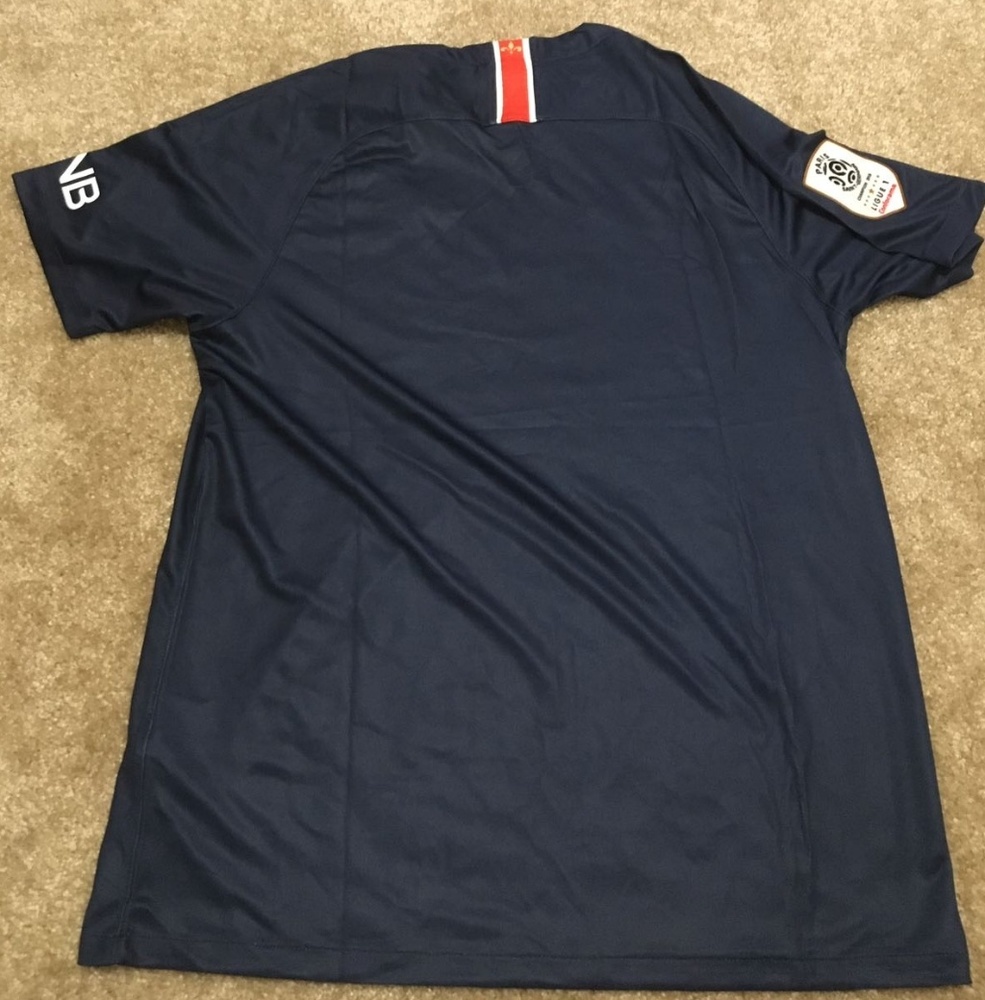 PSG Paris Saint Germain Home 18/19 Jersey LIGUE 1 - Picture 2 of 6